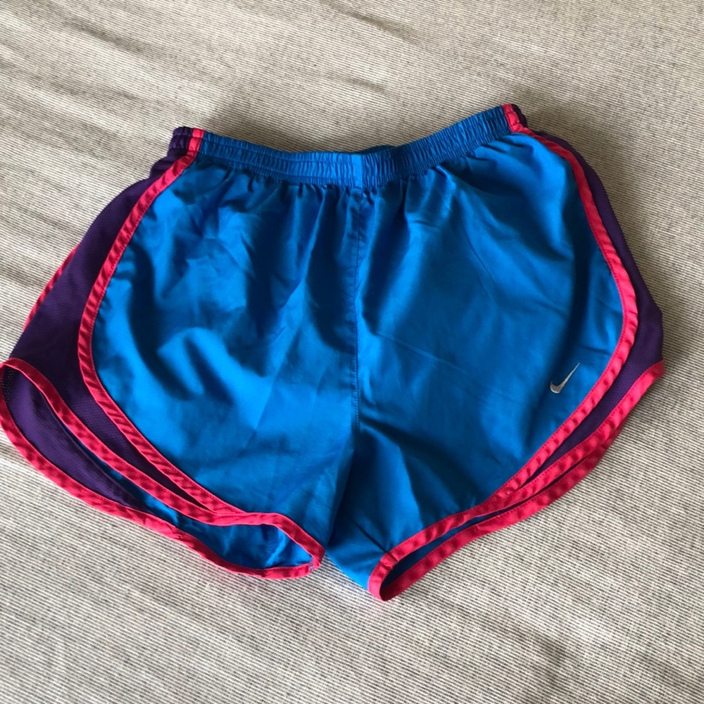 Nike, lined, dri-fit athletic shorts